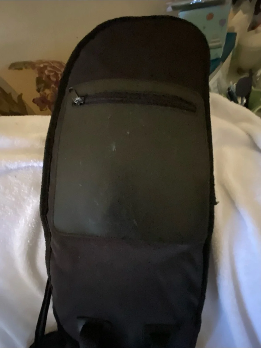 Classic Black Men’s Guitar Bag with Front Pocket
